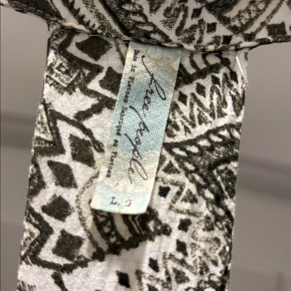 Free People Lindsay Rose Babydoll Tunic Dress Bohemian Size Large - Picture 3 of 8